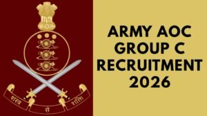Army AOC Group C Recruitment 2026