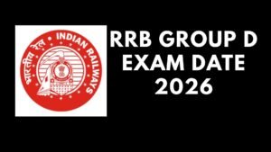 RRB Group D Exam Date 2026